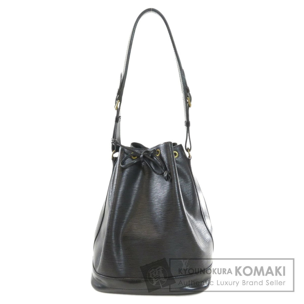 Louis Vuitton Noe Epi Leather Shoulder Bag Black